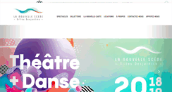 Desktop Screenshot of nouvellescene.com